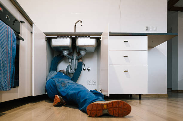Professional Drain Cleaning technician working in Elverson, PA